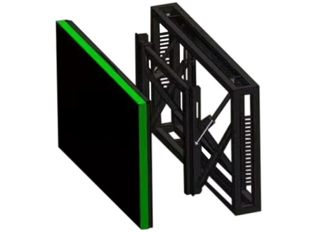 前維護拼接屏支架